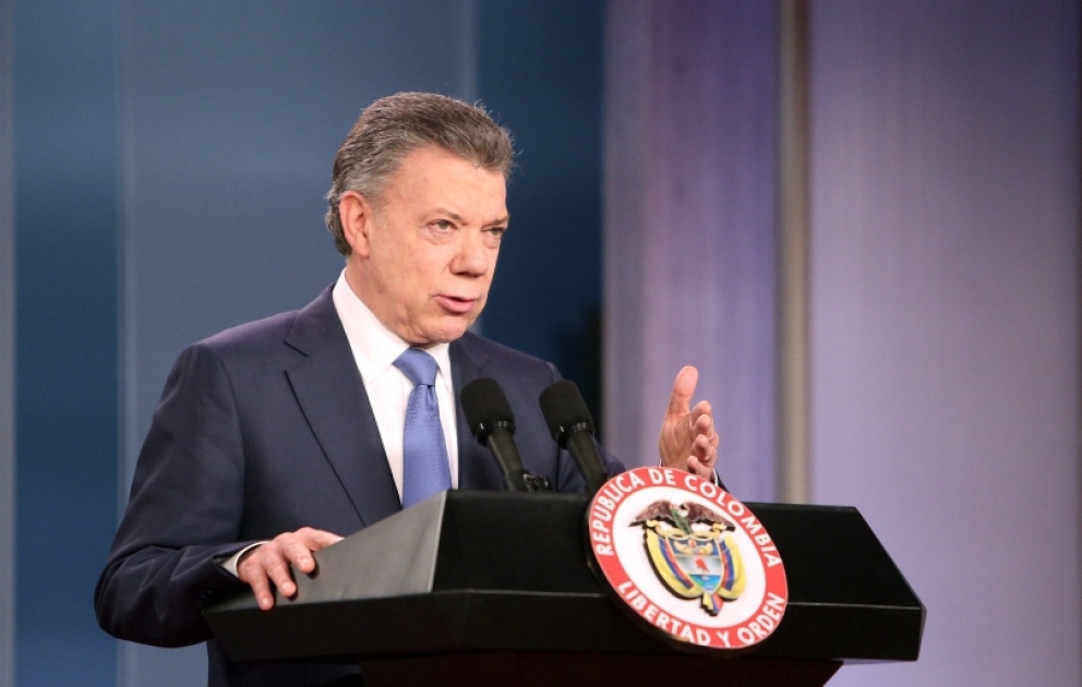 Kolumbiya Prezidenti Xuan Manuel Santos Nobel Sülh mükafatına layiq görülüb