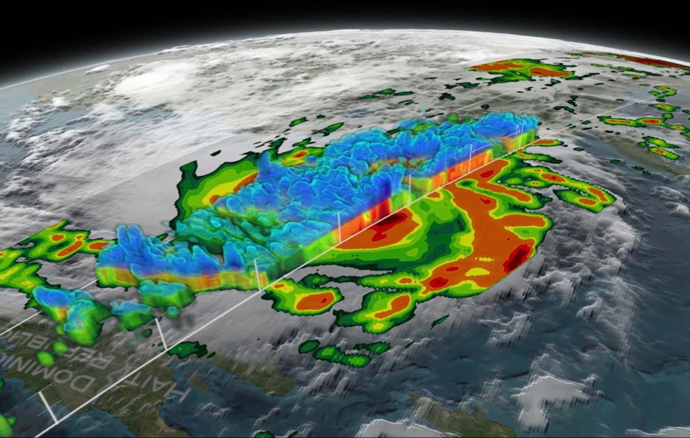 NASA shares Hurricane Matthew satellite images