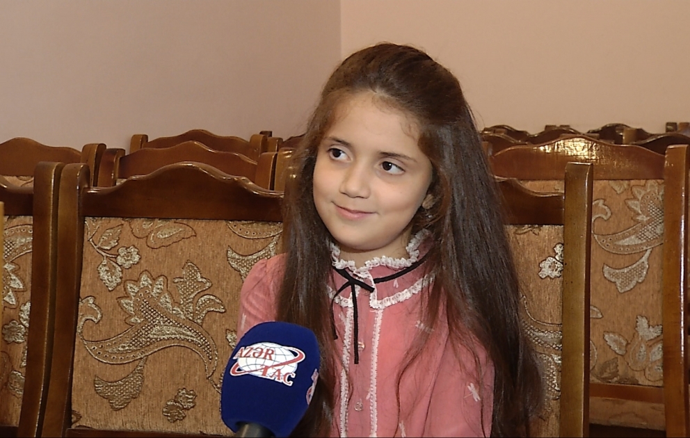 10 yaşlı qızın adı gənc istedadların “Qızıl kitabı”na düşüb
