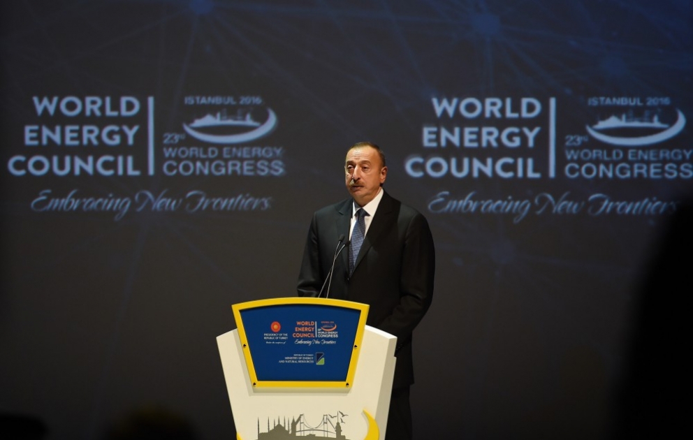 Le 23e Congrès mondial de l’Energie a débuté à Istanbul   
Le président azerbaïdjanais Ilham Aliyev participe au Congrès