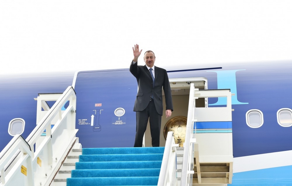 President Ilham Aliyev ended his working visit to Turkey