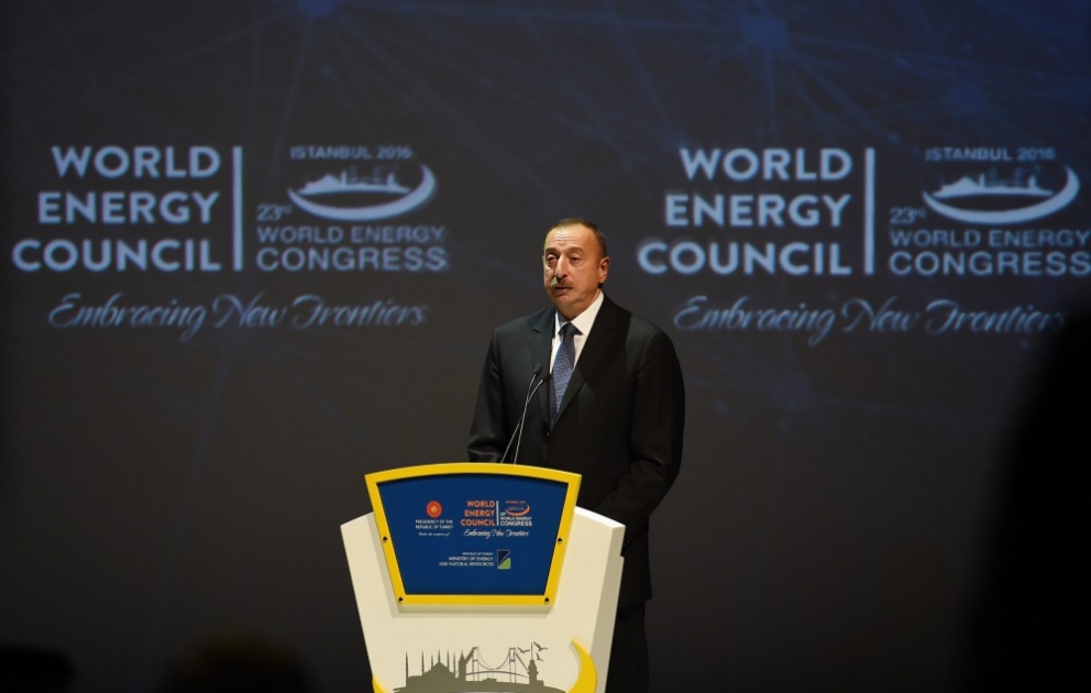 23rd World Energy Congress starts in Istanbul    
President Ilham Aliyev attends the Congress
