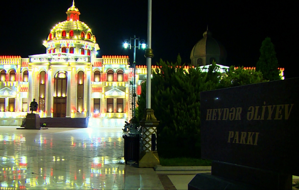 Le Centre Heydar Aliyev à Khatchmaz