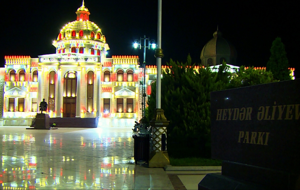 VIDEO aus Heydar Aliyev Center in Khachmaz