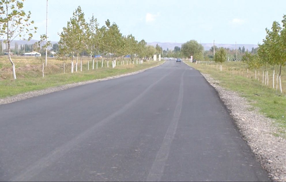 Füzulidə avtomobil yolu tikilib