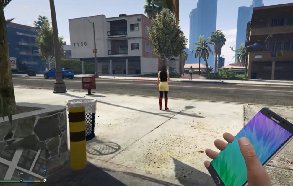 Galaxy Note 7 transformé maintenant en grenade dans le célèbre jeu GTA V