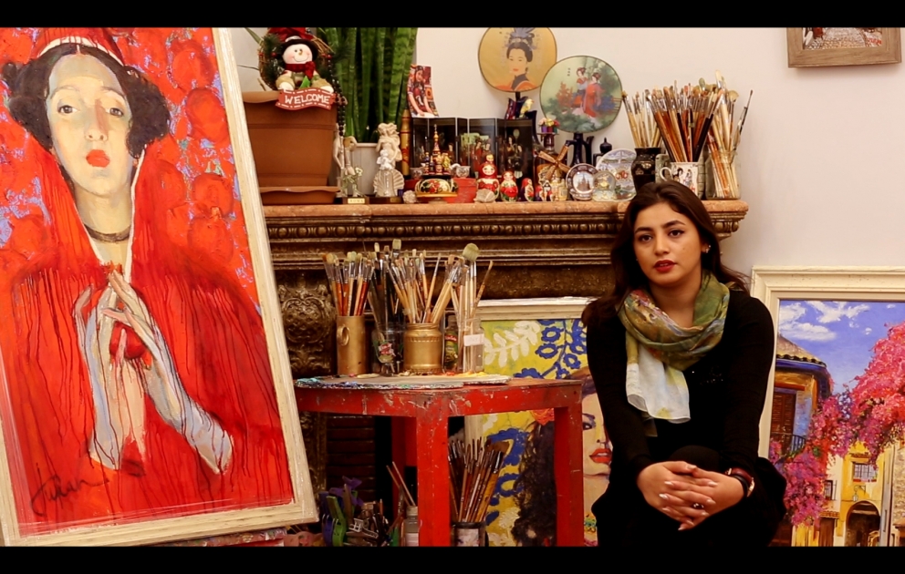 Azərbaycanlı rəssam öz tələbələri ilə Fransada “Art Shopping” festivalında iştirak edəcək