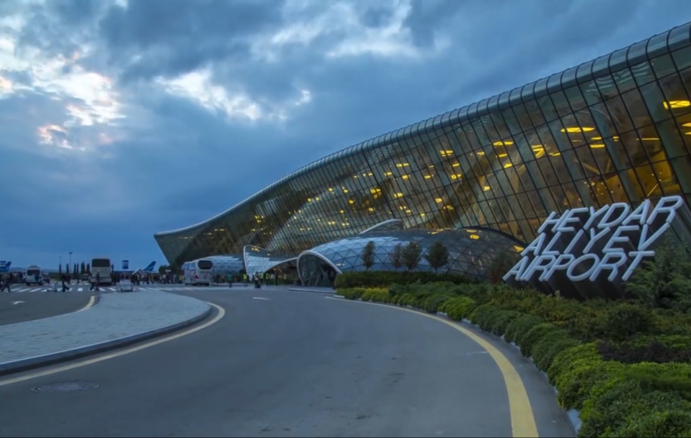 Bakı Beynəlxalq Aeroportunun videoçarxı yayıldı