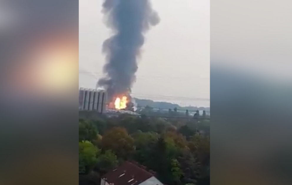 Almaniyada kimya zavodunda partlayış olub