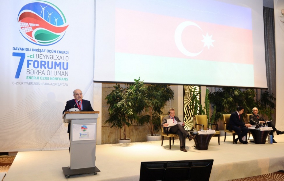 Bakıda “Dayanıqlı inkişaf üçün enerji” VII Beynəlxalq Forumu keçirilir