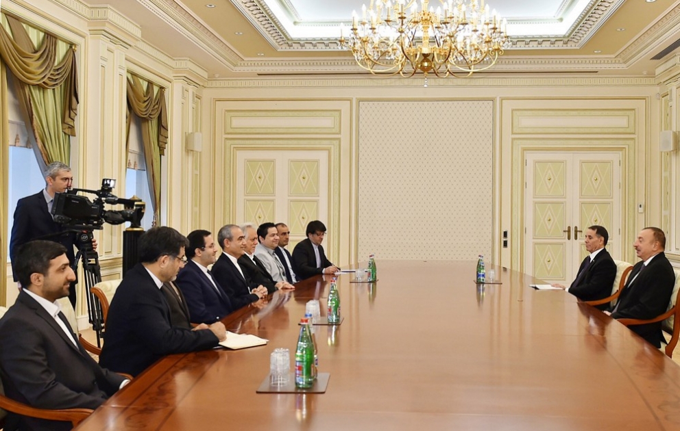 President Ilham Aliyev received delegation led by Governor General of Iranian Ardabil province