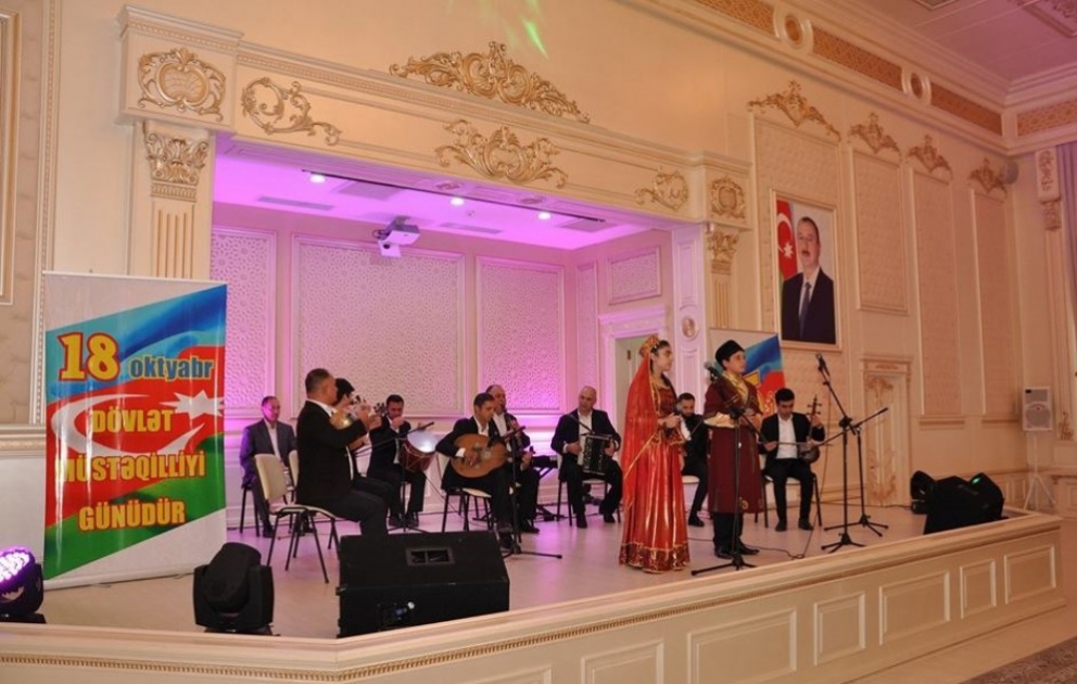 Abşeron rayonunda 18 Oktyabr – Dövlət Müstəqilliyi günü qeyd edilib