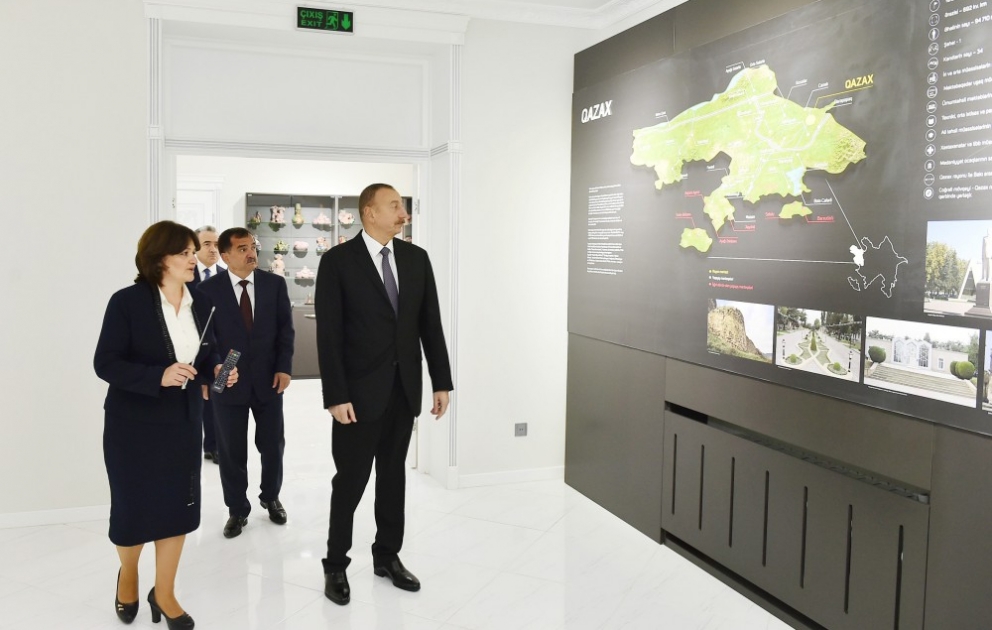 Открылось новое здание Газахского районного историко-краеведческого музея