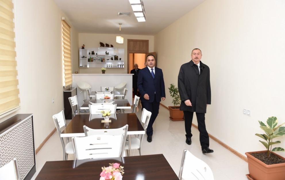 Ağstafa Rayon Mədəniyyət Mərkəzi müasir tələblər səviyyəsində yenidən qurulub