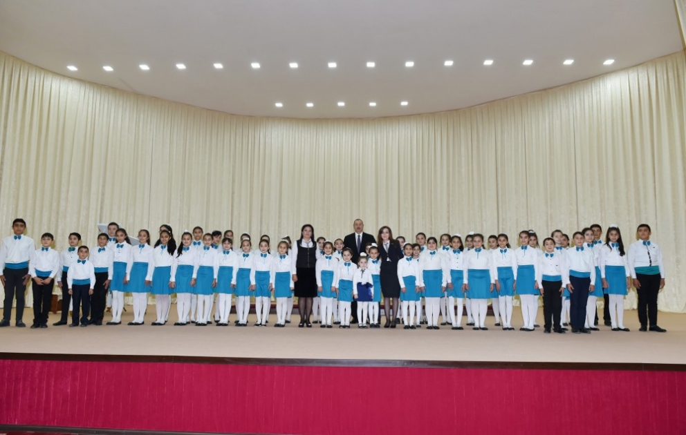 President Ilham Aliyev inaugurated Music Center in Aghstafa