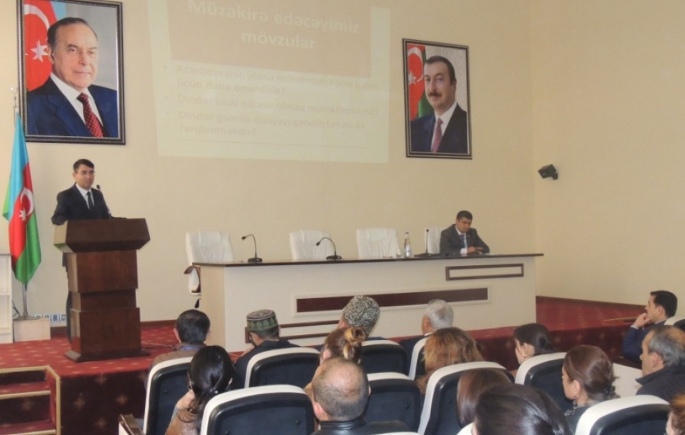 Tərtərdə multikulturalizm və tolerant dəyərlər müzakirə olunub
