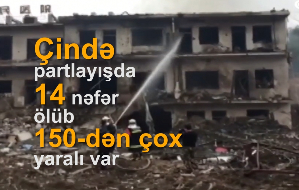 Çində partlayış: 14 ölü