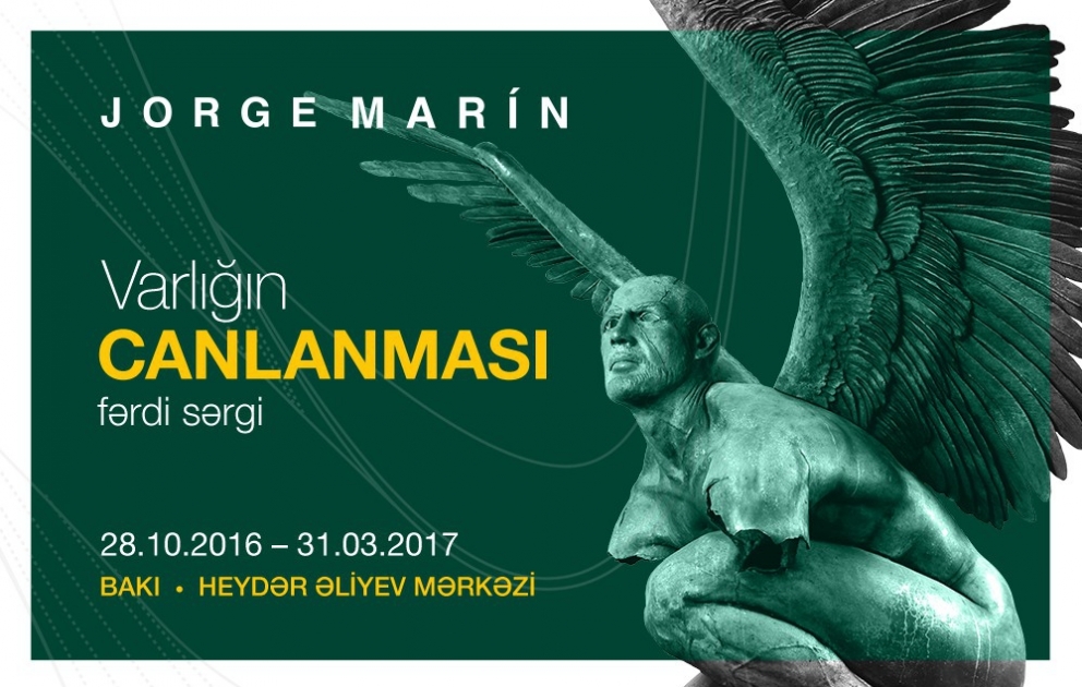 Heydər Əliyev Mərkəzində tanınmış meksikalı heykəltəraş Xorxe Marinin sərgisi açılacaq