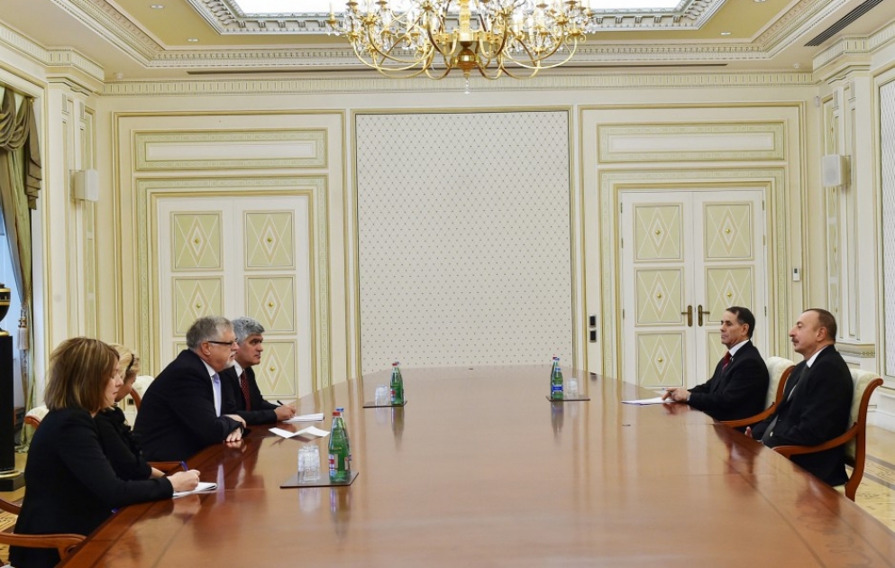 President Ilham Aliyev received delegation led by European Union Special Representative for the South Caucasus