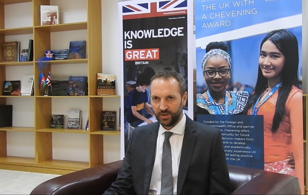 James Holder: Education UK Exhibition Azerbaijan was a big success