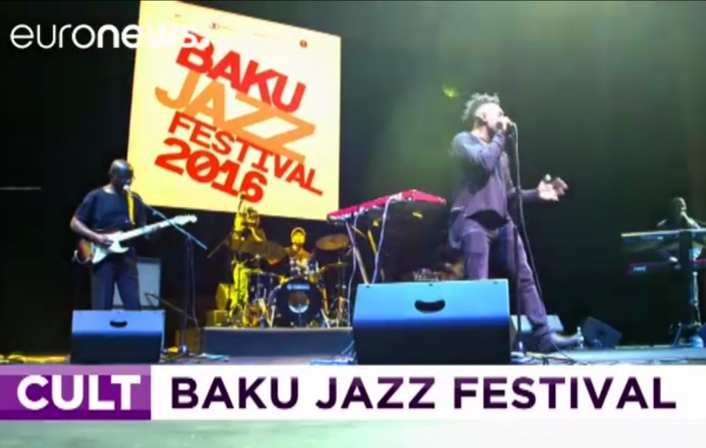 “Euronews” Bakı caz festivalından süjet hazırlayıb