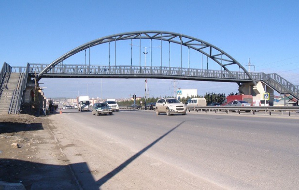 Bakıda 11 piyada keçidi inşa olunur