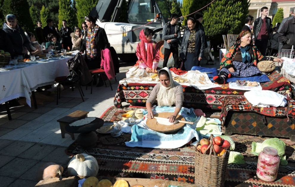 Balakəndə “Məhsul bolluğu” bayramı keçirilib
