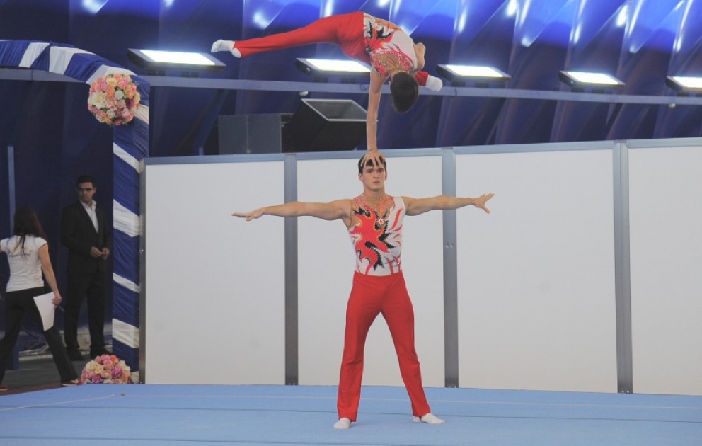 Akrobatika gimnastikası üzrə 23-cü Bakı çempionatı başlayıb