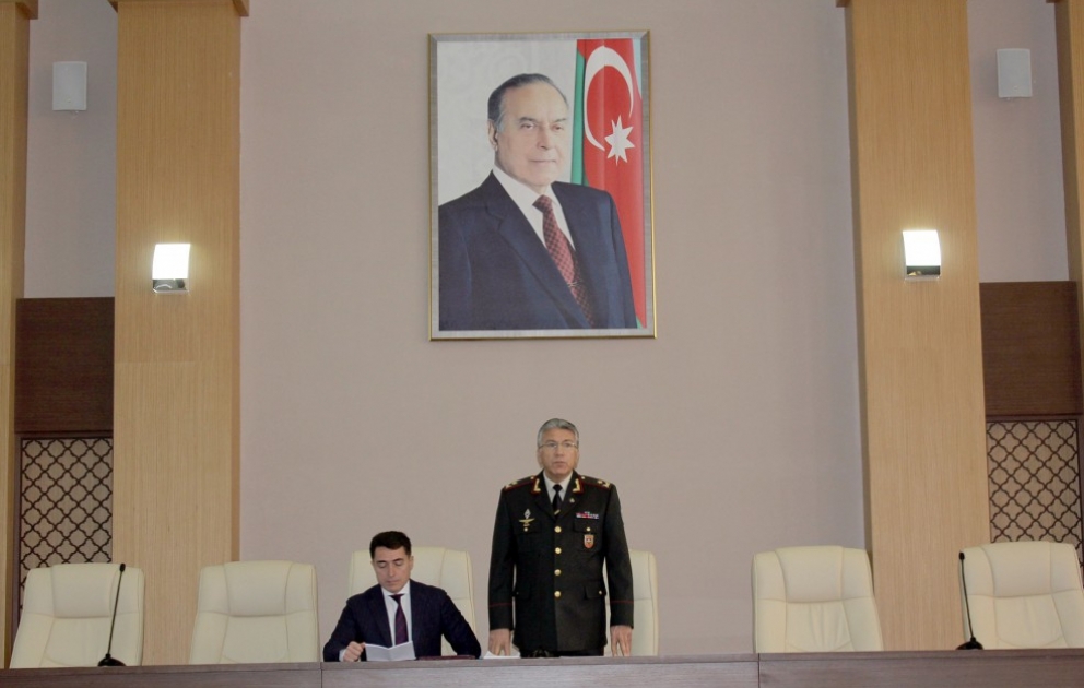 Dövlət Bayrağı Günü Fövqəladə Hallar Nazirliyinin Akademiyasında qeyd olunub