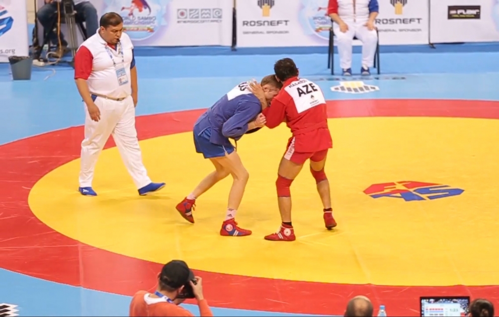 Азербайджанский самбист взял серебро на чемпионате мира