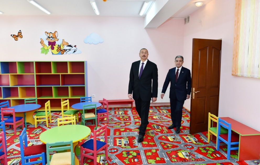 L’école maternelle No 8 à Beylagan ouvre ses portes