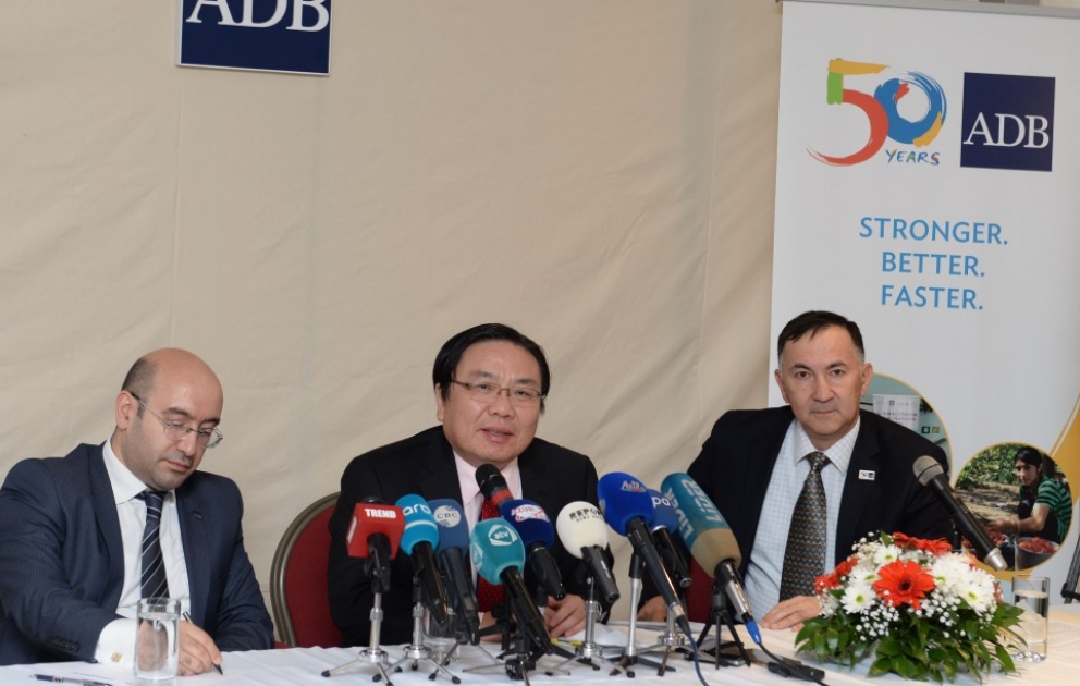 Asiya İnkişaf Bankı indiyədək Azərbaycana 2,8 milyard dollar məbləğində vəsait ayırıb