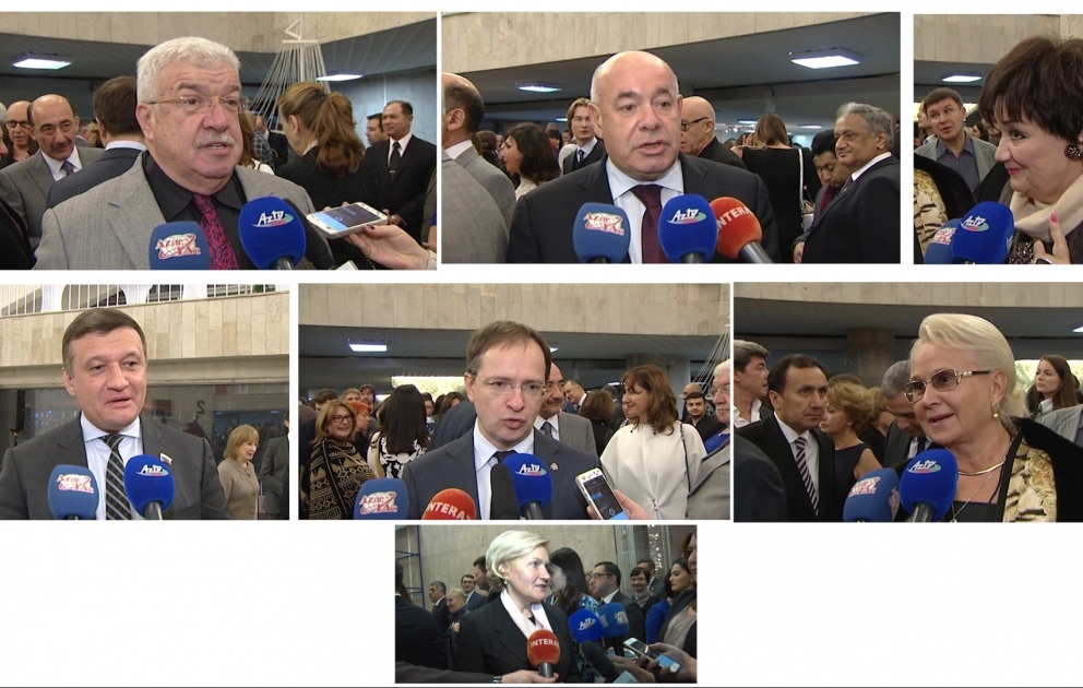 Rusiyanın siyasi və ictimai xadimləri Azərbaycan rəssamlarının sərgisini yüksək qiymətləndiriblər