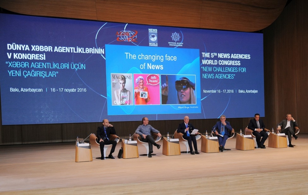 First session of Baku Congress discusses the future of news consumption
