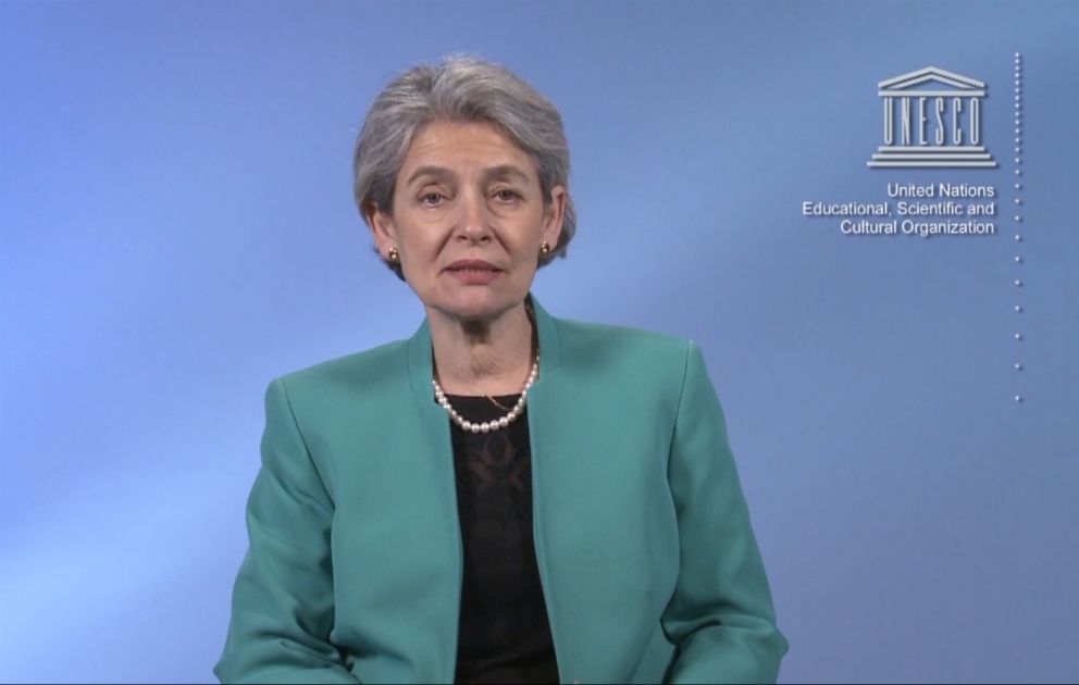 Video address by UNESCO Director General Irina Bokova