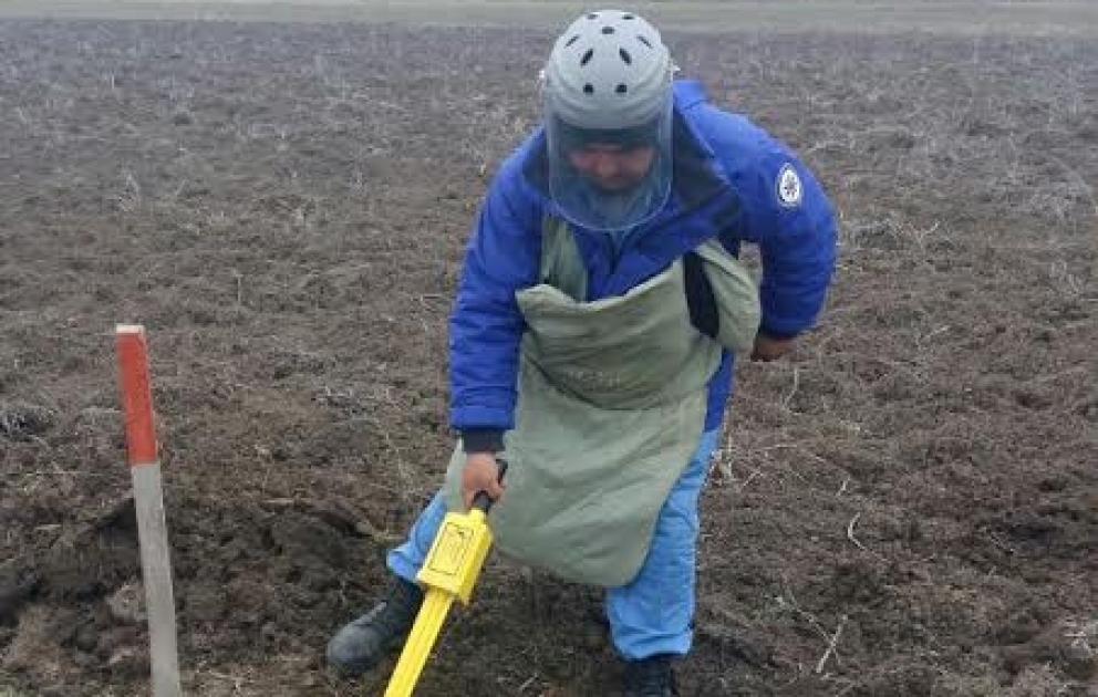 В Тертере обнаружены осколки взорвавшихся снарядов
