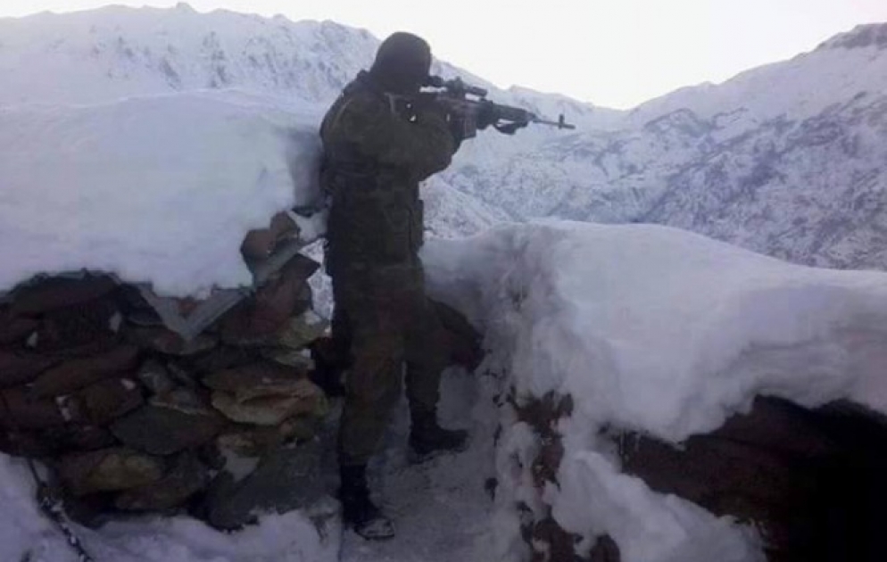 Erməni silahlı bölmələri atəşkəsi 15 dəfə pozub