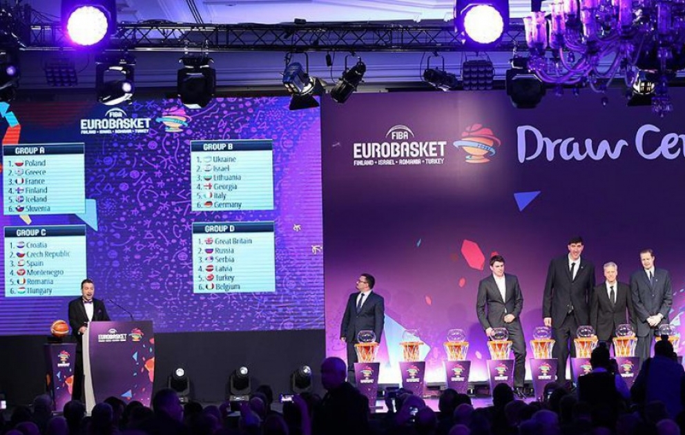 Basketbol üzrə 40-cı Avropa çempionatının püşkü atılıb
