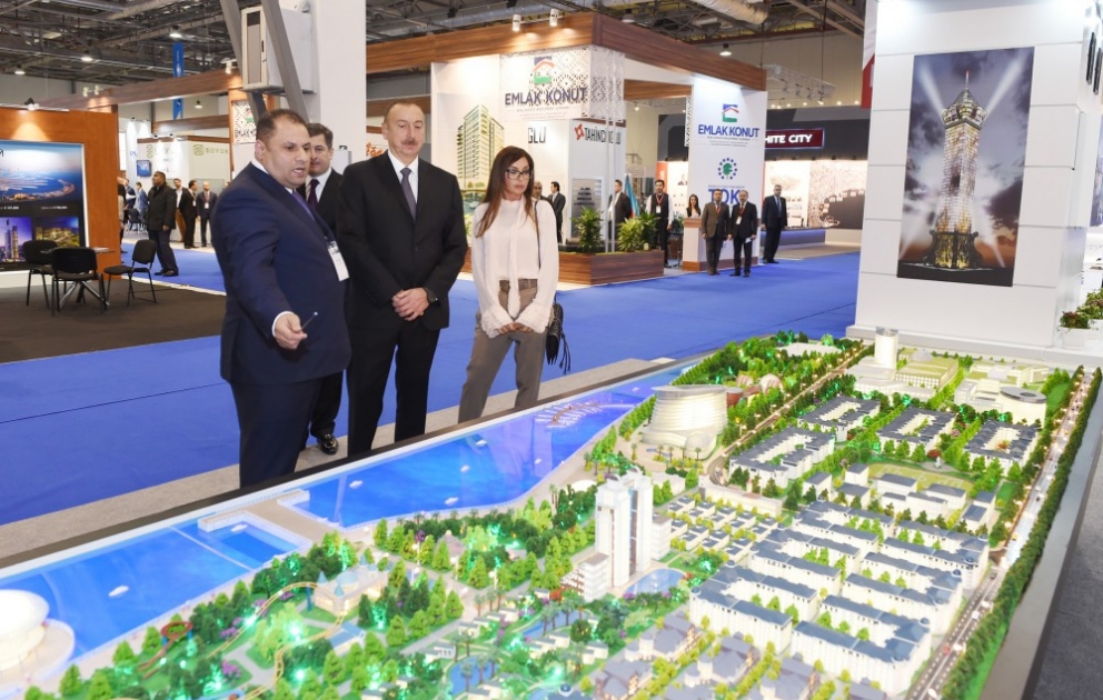 President Ilham Aliyev viewed Azerbaijan International Real Estate and Investment Exhibition