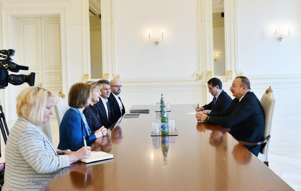 President Ilham Aliyev received delegation led by British Prime Ministerial Trade Envoy for Azerbaijan