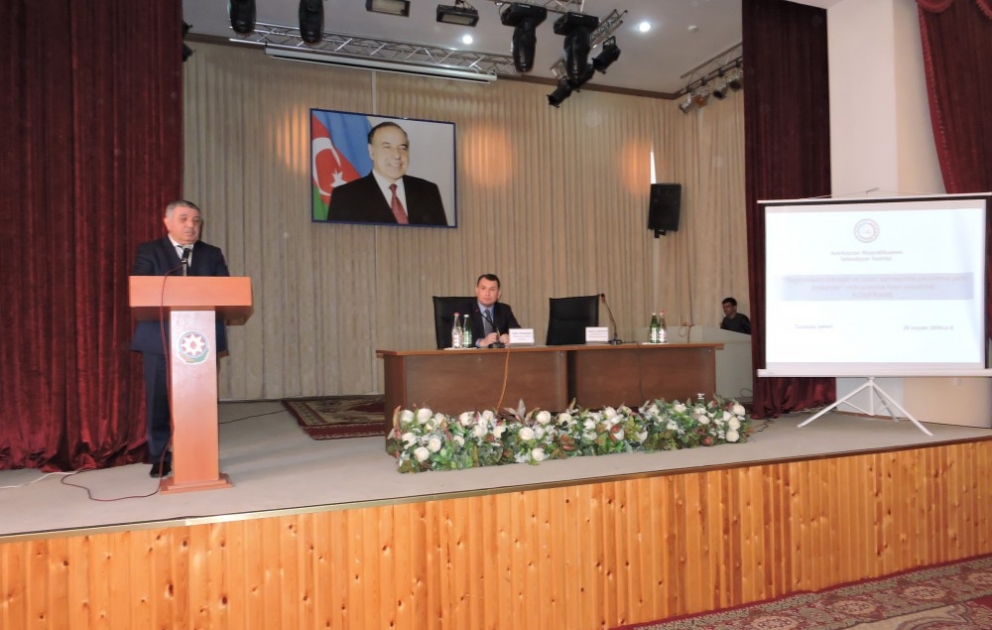 Zaqatalada regionların inkişafı və ixrac sahəsində yaranmış imkanlar müzakirə olunub