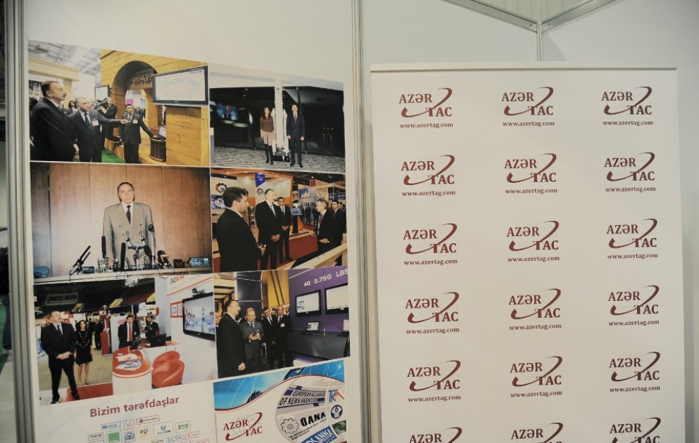 “Bakutel-2016” sərgisində AZƏRTAC öz stendi ilə təmsil olunur