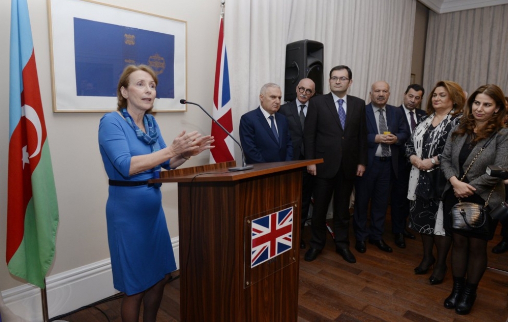 Böyük Britaniyanın Azərbaycanın müstəqilliyini tanımasının 25 illiyi ilə bağlı qəbul təşkil edilib