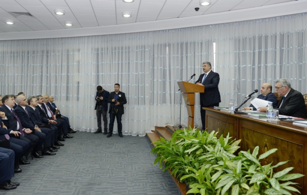 President Ilham Aliyev re-elected as president of Azerbaijan National Olympic Committee