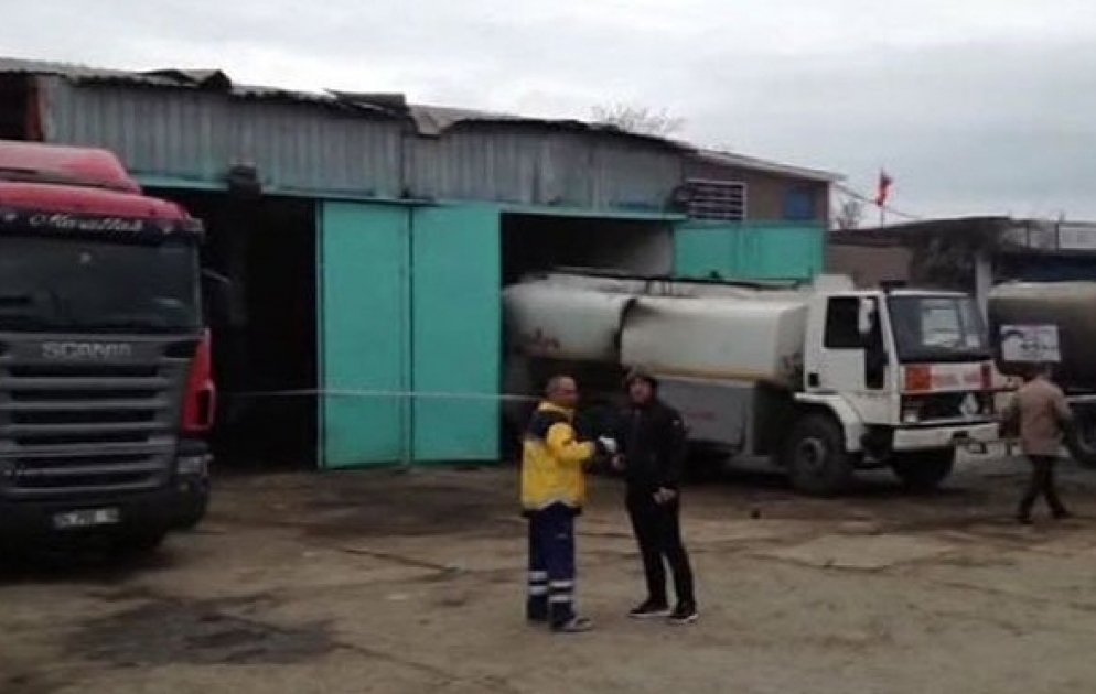 İstanbulda tanker partlayıb: 1 ölü, 2 yaralı