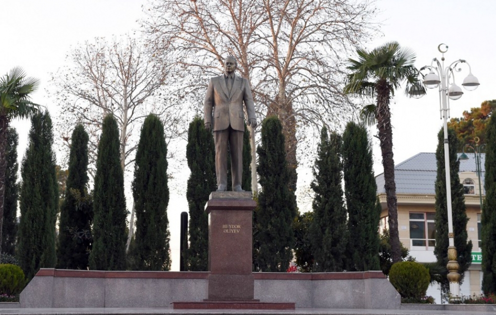Azərbaycan Prezidenti İlham Əliyev Tərtər rayonuna səfərə gəlib