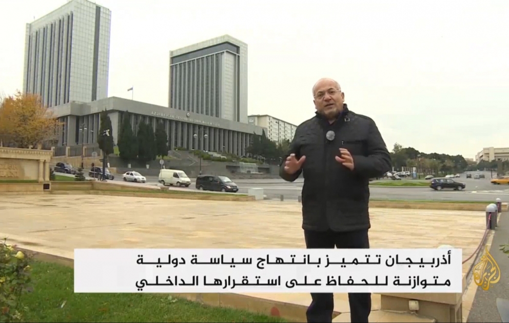 Im Al Jazeera ein weiteres Mal Reportage über Aserbaidschan ausgestrahlt