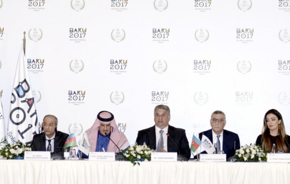 Azad Rəhimov: IV İslam Həmrəylik Oyunlarına hazırlıq plana uyğun gedir