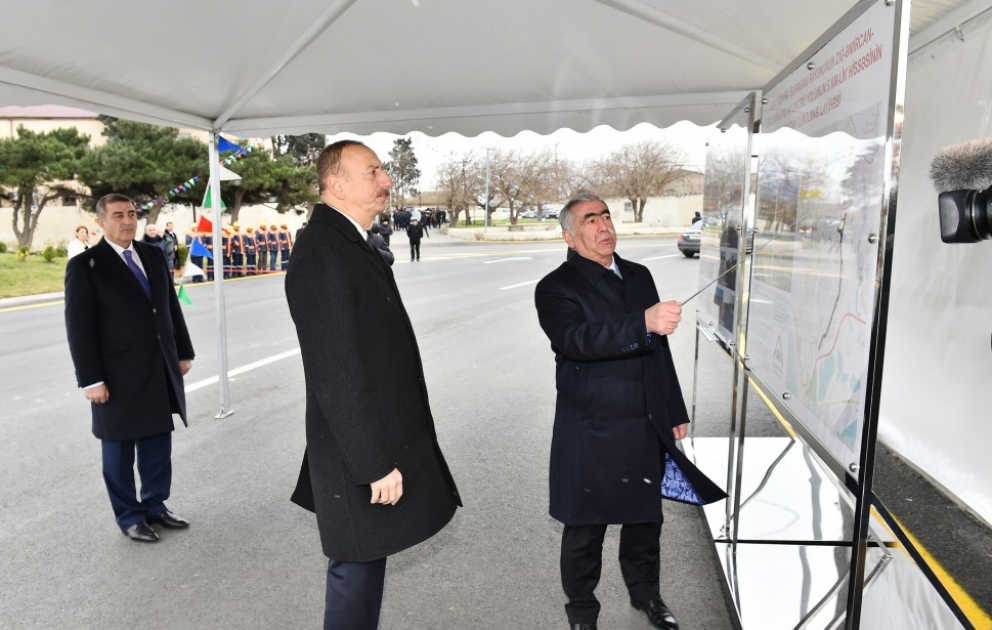 Un tronçon de 5 km de la route Zygh-Emirdjan-Yeni Sourakhany rouvert aux automobilistes