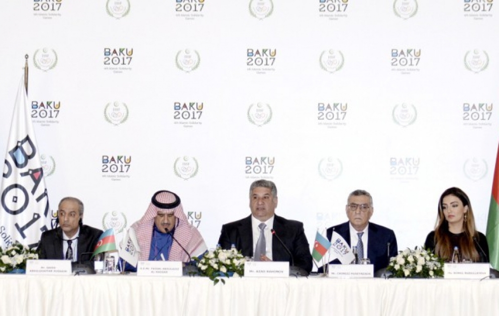 Record number of countries to compete in Baku 4th Islamic Solidarity Games
